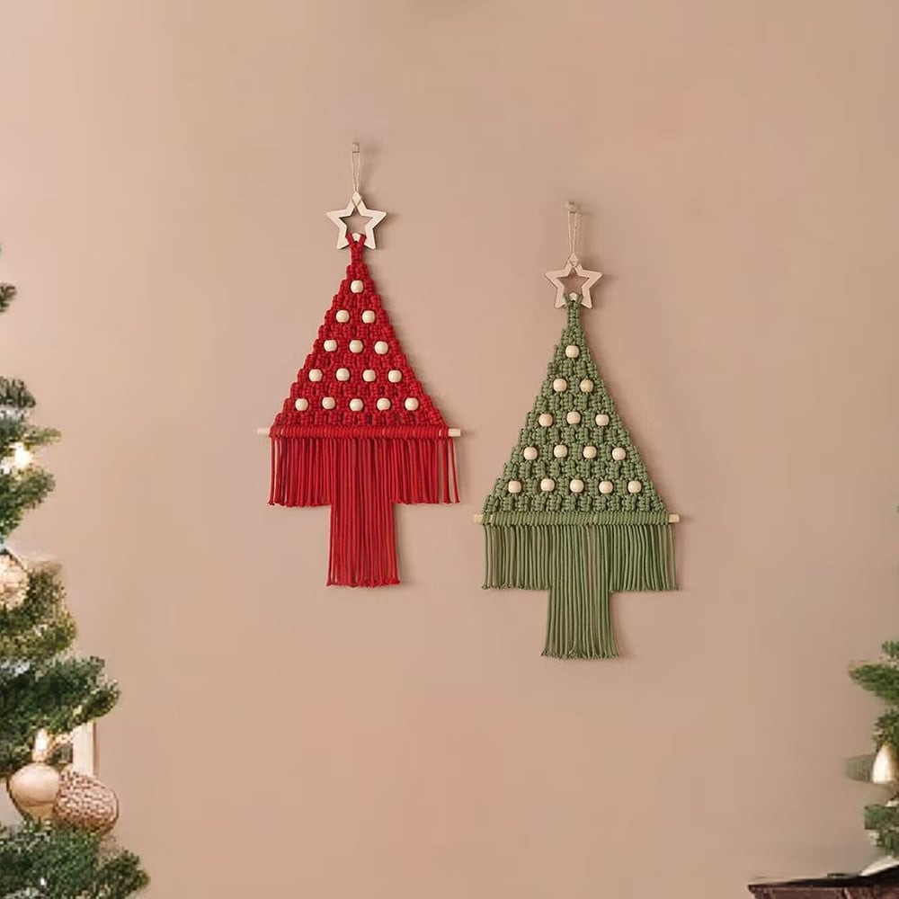 🔥Hot Sale 49% OFF-🎄Handcrafted Woven Christmas Tree Decor