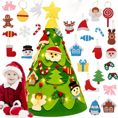 🎄2024 Felt Christmas Tree DIY Set