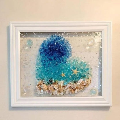 🌊Sea Glass Handmade Diy Art Set
