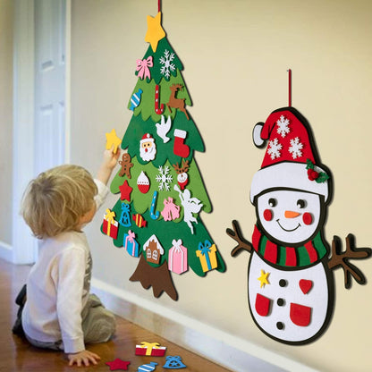 🎄2024 Felt Christmas Tree DIY Set