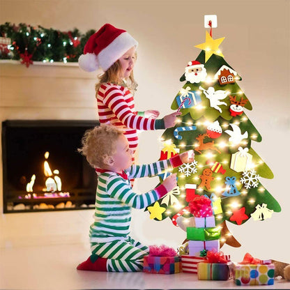 🎄2024 Felt Christmas Tree DIY Set