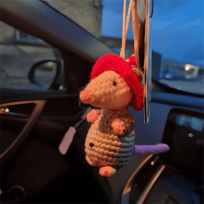 🚗🐾 Possum Rearview Mirror Ornament