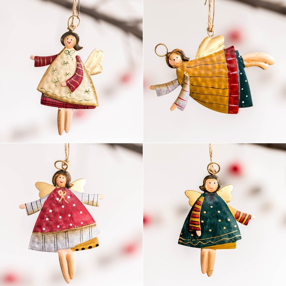 🔥Hot Sale 49% OFF-Retro Iron Art Christmas Angel Decoration