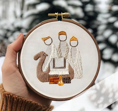 🔥Hot Sale 49% OFF-Nativity Scene Embroidery Kit