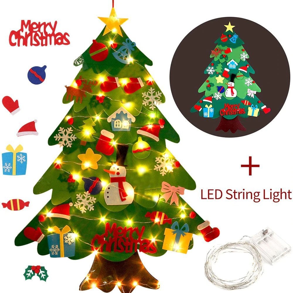 🎄2024 Felt Christmas Tree DIY Set