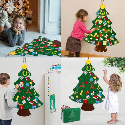 🎄2024 Felt Christmas Tree DIY Set