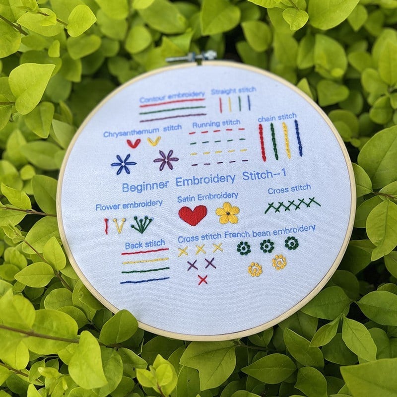 🔥Hot Sale 49% OFF-Embroidery Stitches Practice Kit (3 pcs)