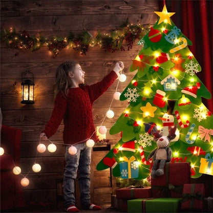 🎄2024 Felt Christmas Tree DIY Set