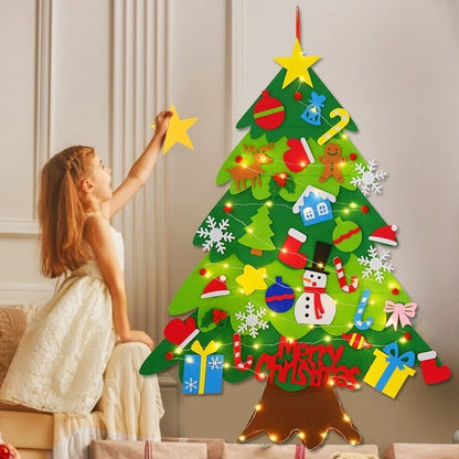 🎄2024 Felt Christmas Tree DIY Set